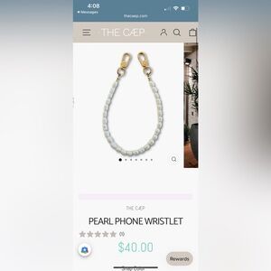 The CAEP Pearl Phone Wristlet